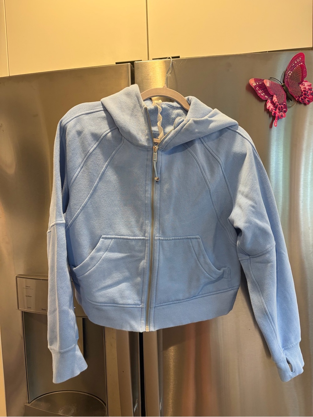 Lulumon cropped hoodie